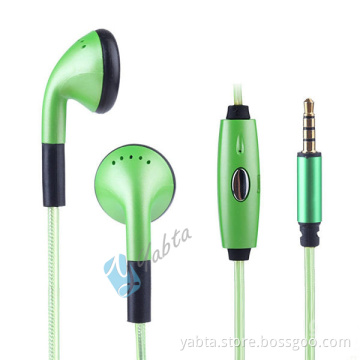 Hands-Free Stereo Earphone With Mic EL Wire Headphone
